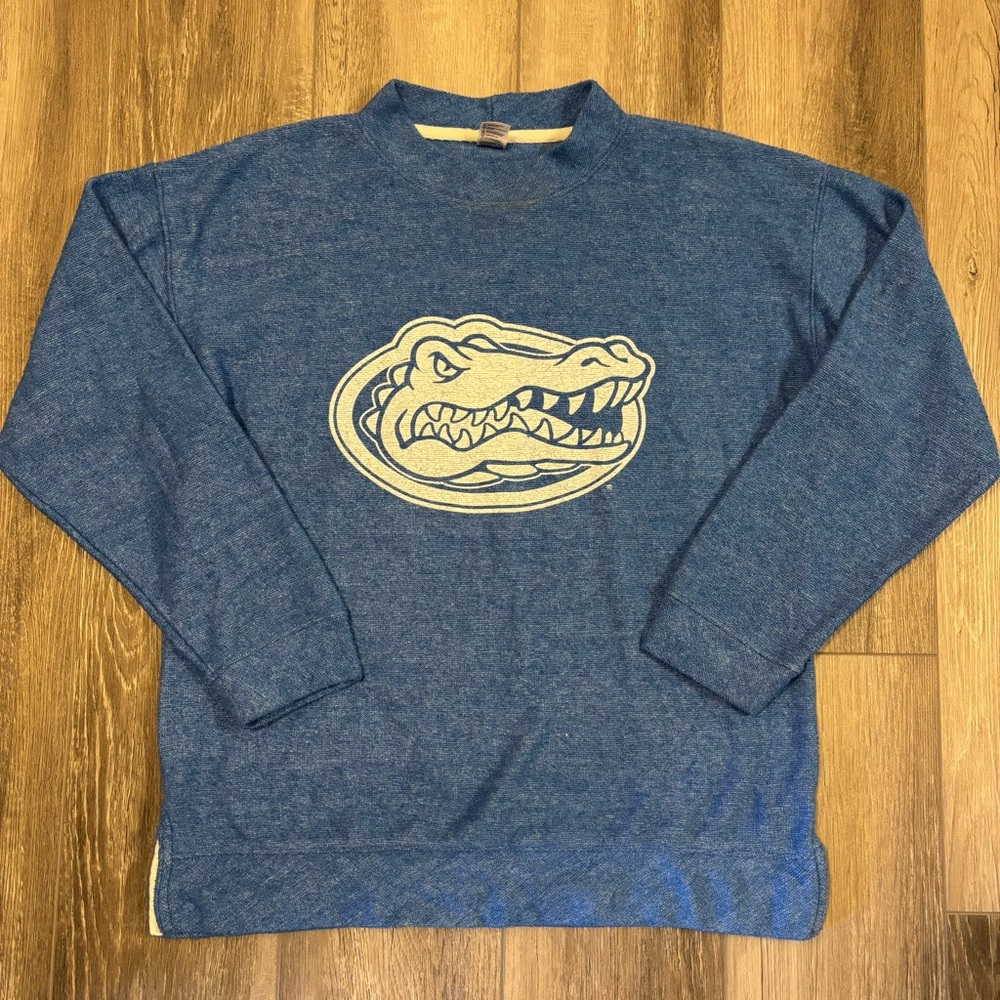 🐊Florida Gators🐊 Blue Terry Cloth Sweatshirt